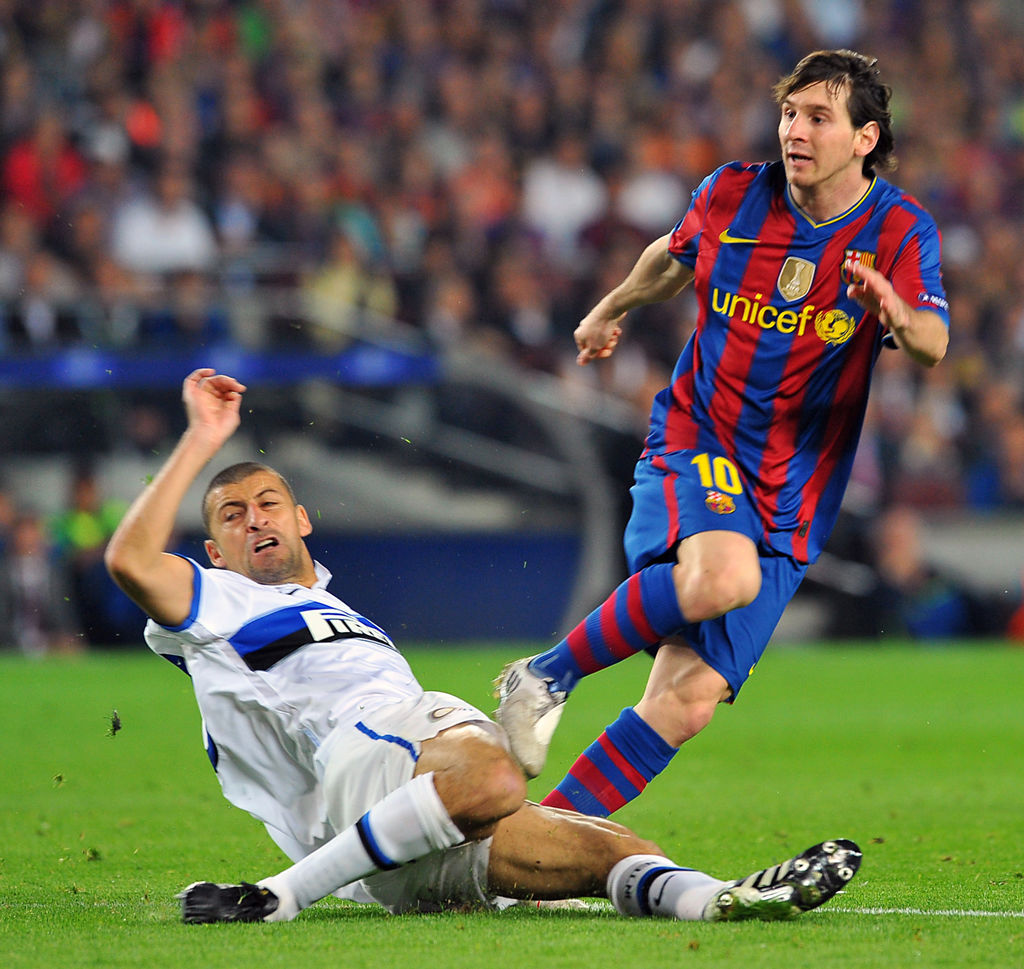 Messi, Barcellona-Inter