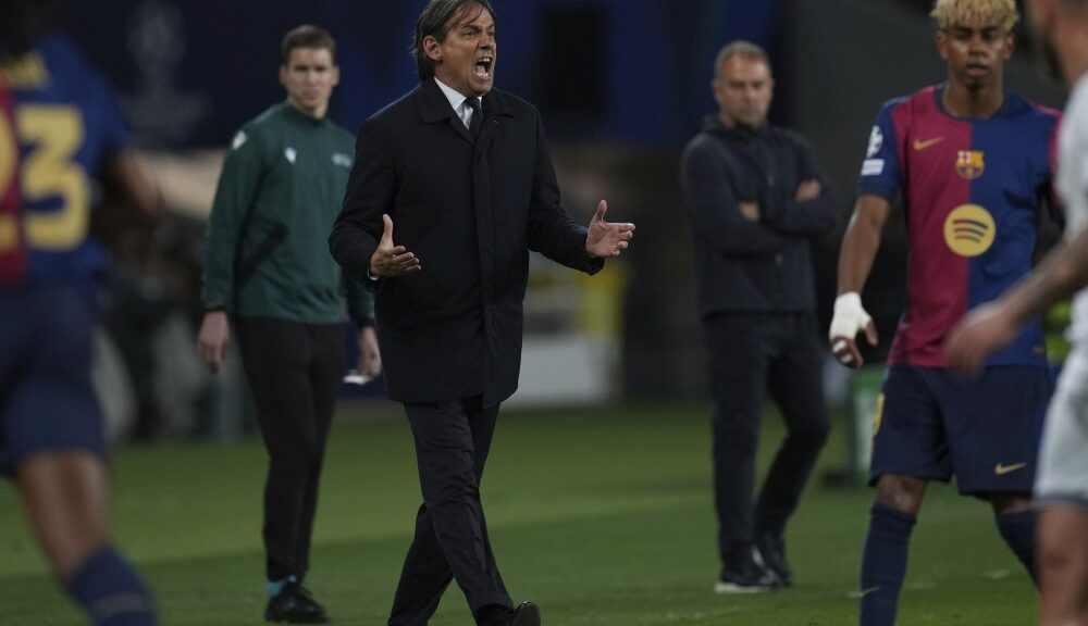 Simone Inzaghi Barcellona-Inter