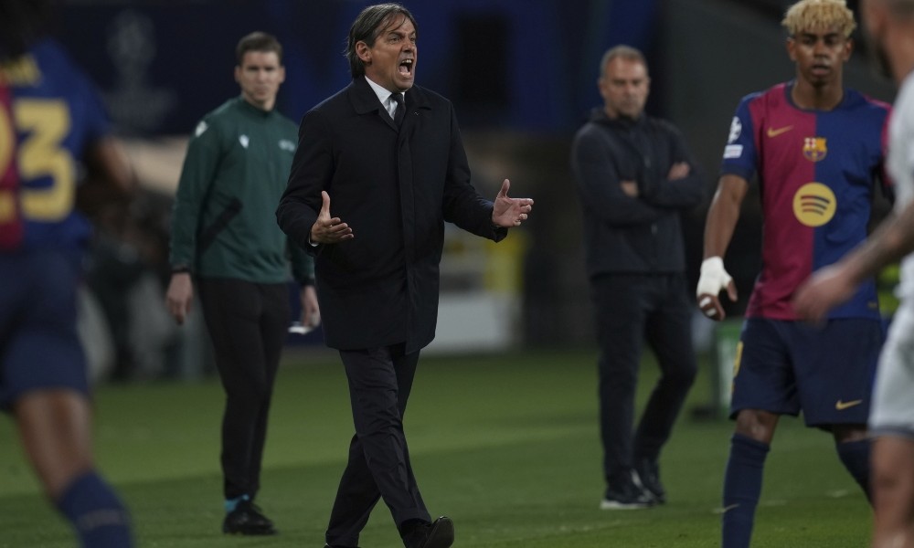 Simone Inzaghi Barcellona-Inter