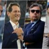Juve, Chiellini, Elkann, Giuntoli, Comolli